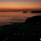 伊万里湾の夕景と棚田