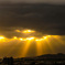 西の空に今日も暮れゆく