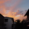 住宅街の夕暮れ