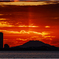 博多湾の夕日4