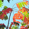 グラデーション「櫨の木（はぜのき）」（紅葉）４
