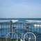 海と自転車2