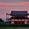 夕焼けの朱雀門