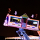 夜の遊園地