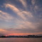 川上の夕雲 - ②