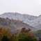 紅葉と初雪