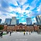 広角で撮った東京駅