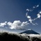 ハート雲と富士山
