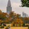 新宿御苑秋の風景