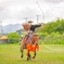 金襴の流鏑馬
