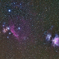 オリオン大星雲付近