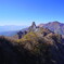 東峰から見る天狗峰
