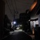路地裏の灯り