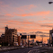 第一京浜の夕焼け