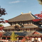 東大寺大仏殿と紅葉