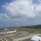 白浜空港・夏雲と