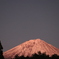 赤富士後の赤富士