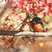 カワセミと紅葉