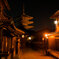 夜の八坂の塔