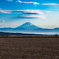 富士山と雲