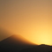 富士の夕暮れ