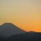 富士の夕暮れ