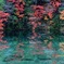板取川紅葉水鏡