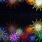 水中花　　花火　イルミネーション