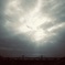 ど〜んより曇り空。