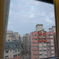ホテルの窓から…。