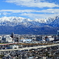 呉羽山から富山市街地