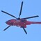 都内S川上空・東京消防庁ヘリコプター（こうのとり）