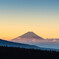 霧ケ峰高原朝景【富士山】