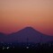 マジックアワーの富士山