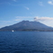 桜島フェリーから