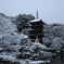 雪の五重塔