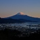 今朝の富士