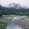 雨の白川郷