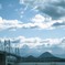 冬の空と瀬戸大橋☁*°