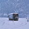 雪降る若桜鉄道