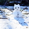 初雪だるま