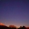 夜富士と夜空