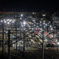 夜の車両基地