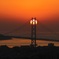 明石海峡大橋夕景（2026年1月）