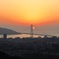 明石海峡大橋夕景（2026年1月）2