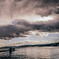 今日の雲と海