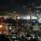 水島臨海工業地帯の夜景