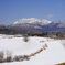 冬晴れの蒜山高原