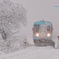 樽見鉄道　大雪警報の日