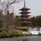 冬の五重塔